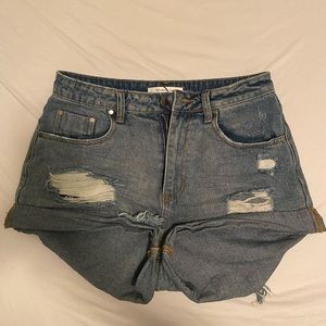 Mustard Seed shorts, no stretch.